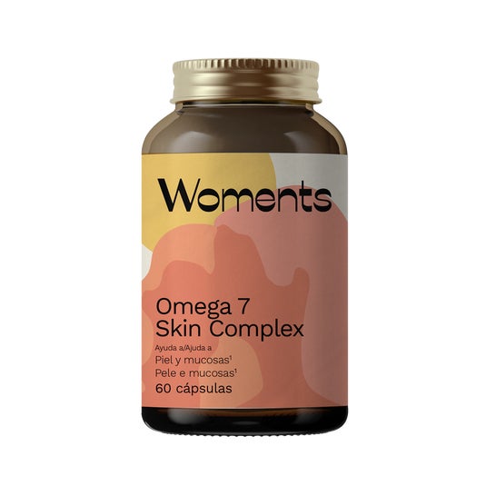 Woments Vegan Omega 7 Complexe Peau 60 gélules