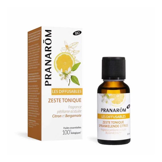 Pranarôm LES DIFFUSABLES Zeste Tonique Bio 30ml
