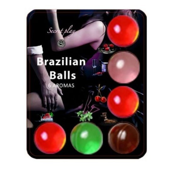 Pack Secret Play Balles Brésiliennes Aromas 6x24g