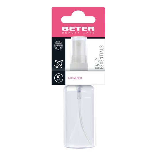Bouteille de pulvérisation en plastique Beter 60ml