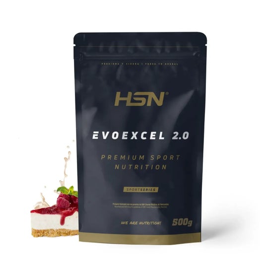 HSN Evoexcel 2.0 Whey Protein Isolate + Concentrate Tarta de Queso de Frutas del Bosque 500g