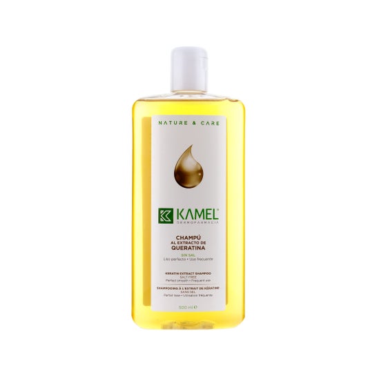 Kamel™ Shampooing Kératine Extrait de Shampooing sans sel 500ml