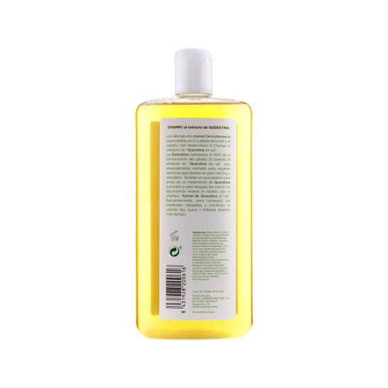 Kamel™ Shampooing Kératine Extrait de Shampooing sans sel 500ml
