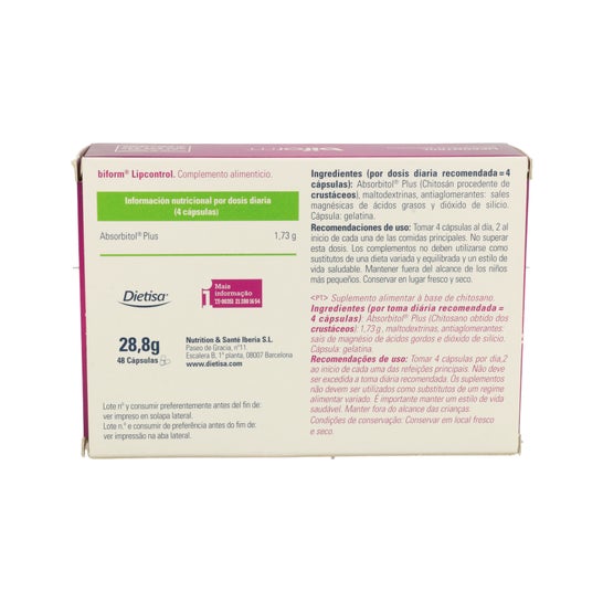 Biform Chitosan Plus 48 Gélules