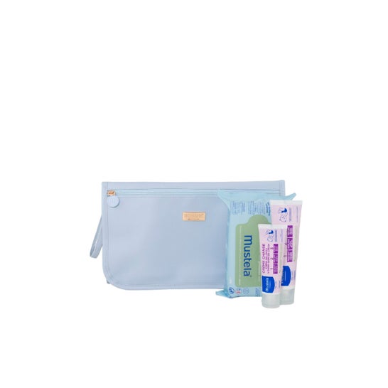 Mustela Bebé Kit Nécessaire Muda Fralda Azul