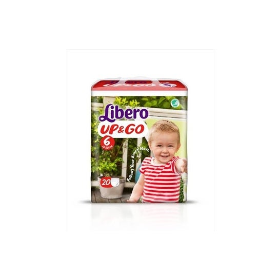 Libero Up&Go Couche Taille 6 4x20uts