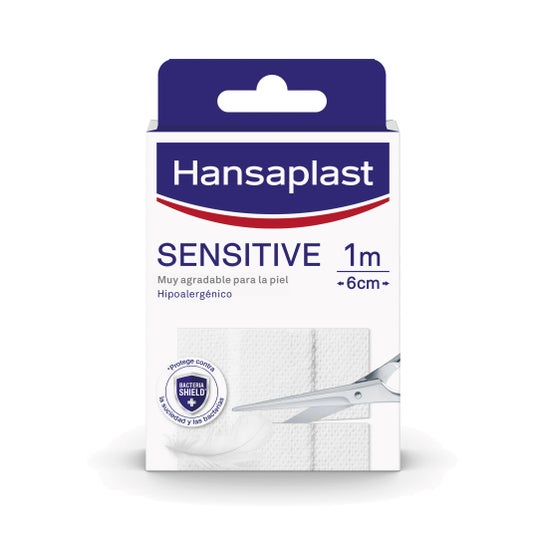 Hansaplast Sensitive Aposito Adhesivo 1mx6cm