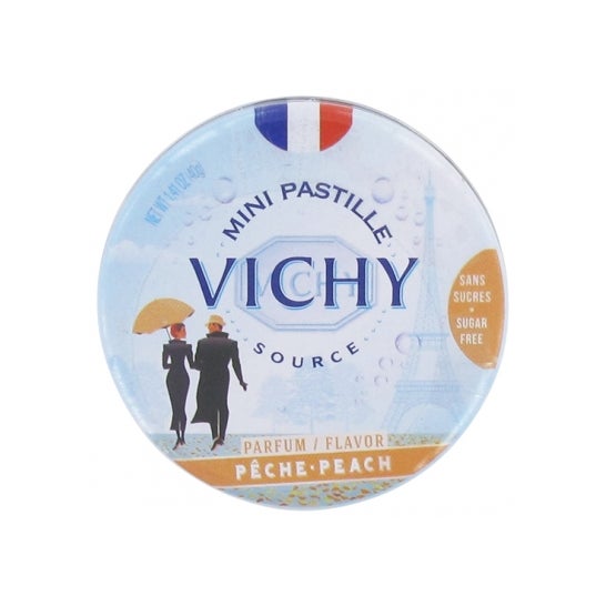 Vichy Mini Pastillas de Melocotón 40g