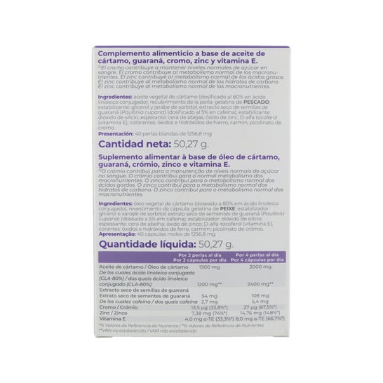 Inovance C.L.A Contrôle Du Poids 40 Capsules