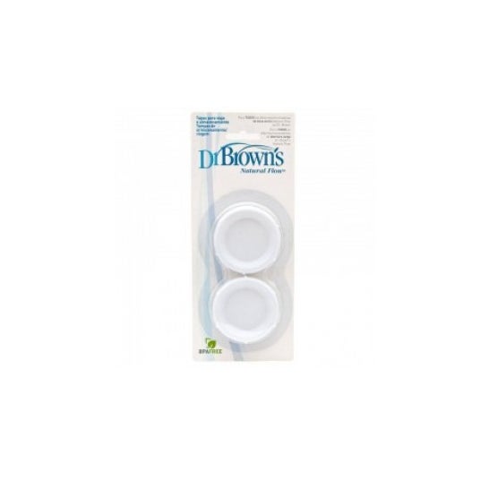 Pediact Dr Brown?s Bouchons Biberon Voyage x2