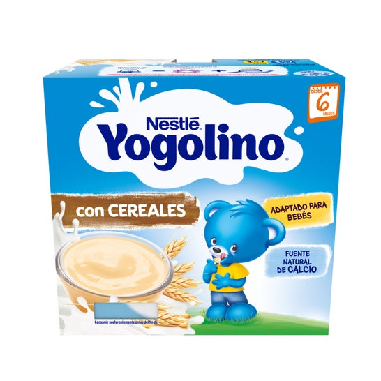 Nestle Yogolino aux Céréales +6M 4x100g