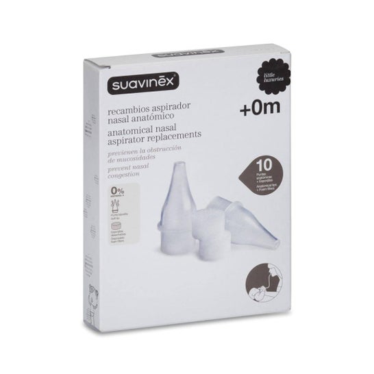 Suavinex™ Pièces de rechange pour mouche-bébé 10 u.
