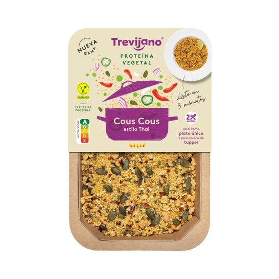 Trevijano Cous Cous Thai Végan 250g