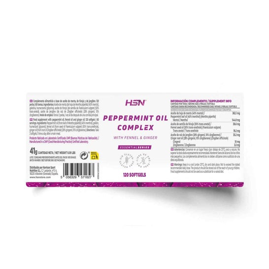 HSN Aceite de Menta Complex 120 perlas