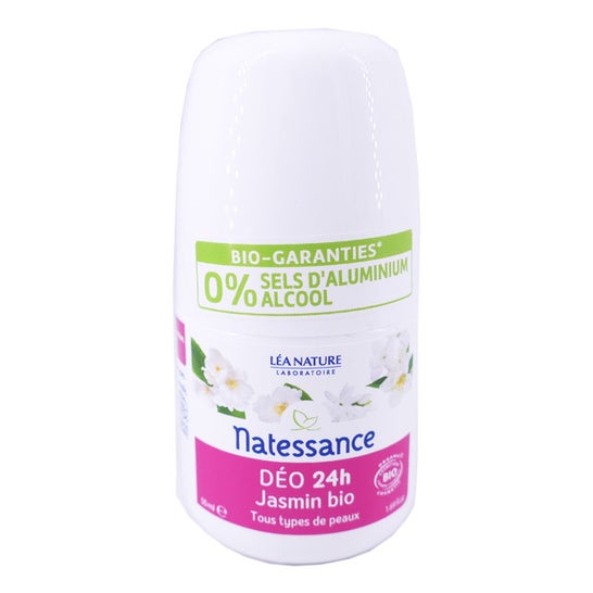Natessance Bio Desodorante 24h Jasmín 50ml