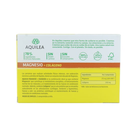 Aquilea Magnésium + Collagène 30comp