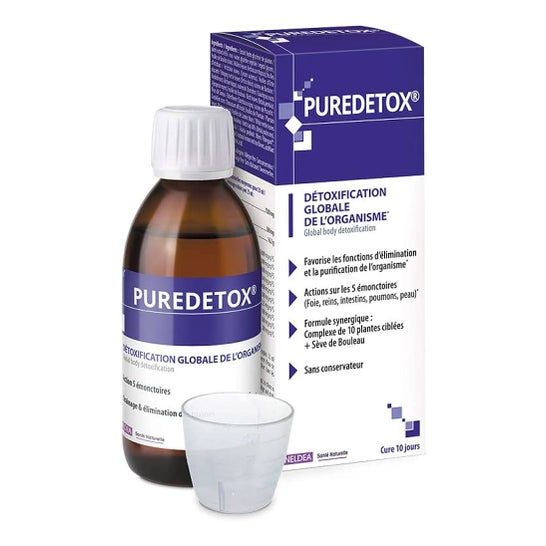 Ineldea Puredetox Détoxification Organisme 250ml