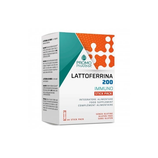 Promopharma Lattoferrina 200 Immuno 30 Gélules