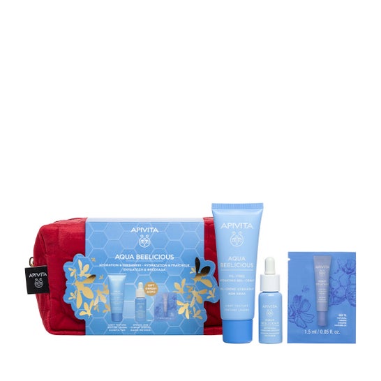 Apivita Aqua Beelicious Pack Gel Creme + Booster + Gel Olhos