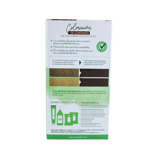 Corpore Sano Tinte Permanente Nº 5 Castaño Claro 140ml *