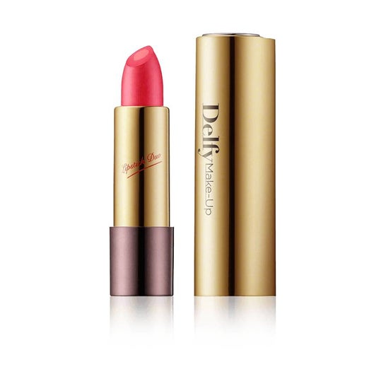 Delfy Lipstick Gold Duo Color Magenta 4g