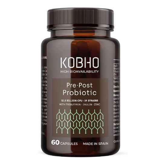 Kobho Pre-Post Probiotic 60caps