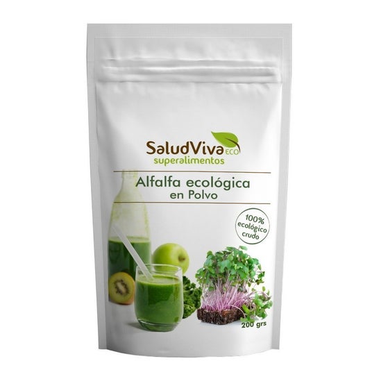 Salud Viva Alfalfa Ecológica en Polvo 200g