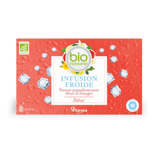 Vitavea Infusion Froide Détox 20 Sachets
