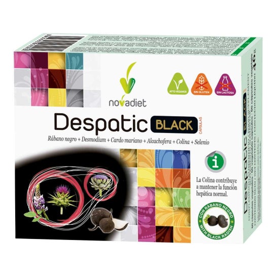 Novadiet Despatick Black 60caps