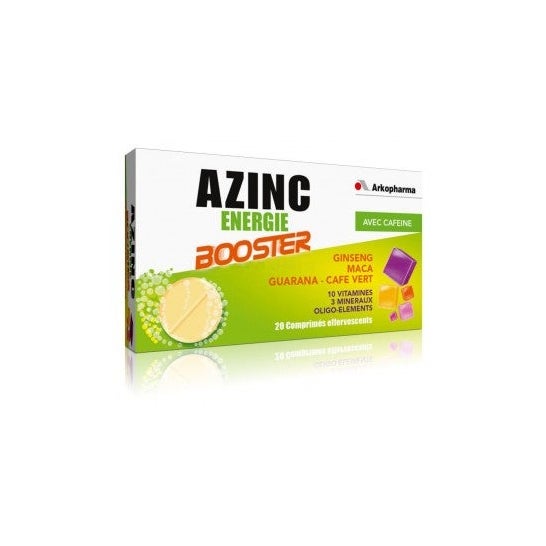 Arkopharma Azinc Energie Booster 20 comprimés effervescents
