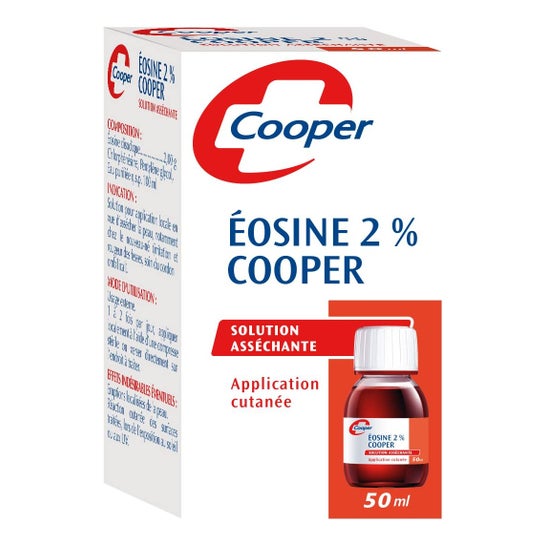 Cooper Eosine Solution Aqueuse 2% 50ml