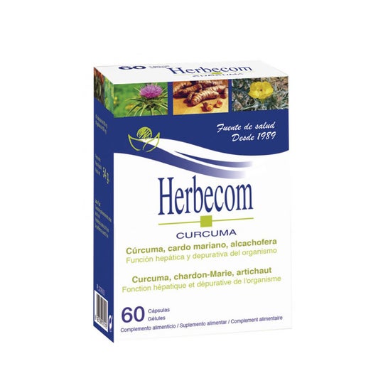 Herbecom Curcuma 60 gélules