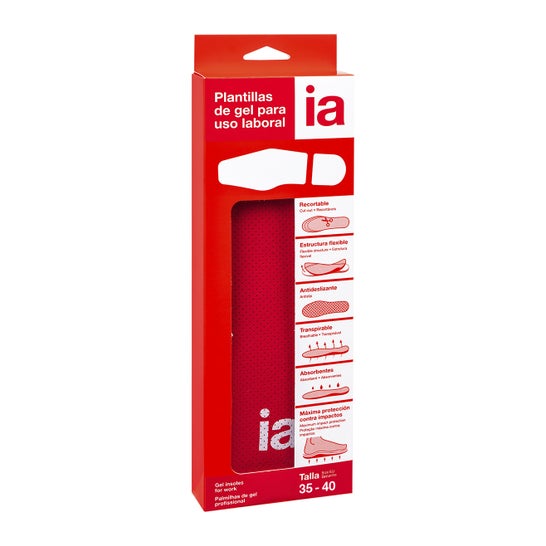 Interapothek Semelles en gel pour le travail 1 unité