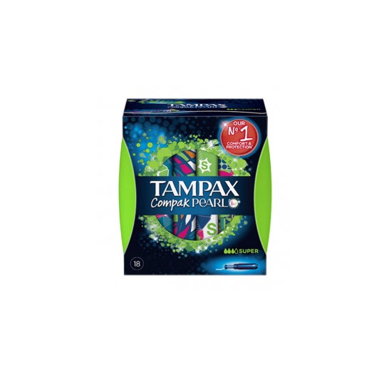 Tampax Compak Pearl Super 8 tampons