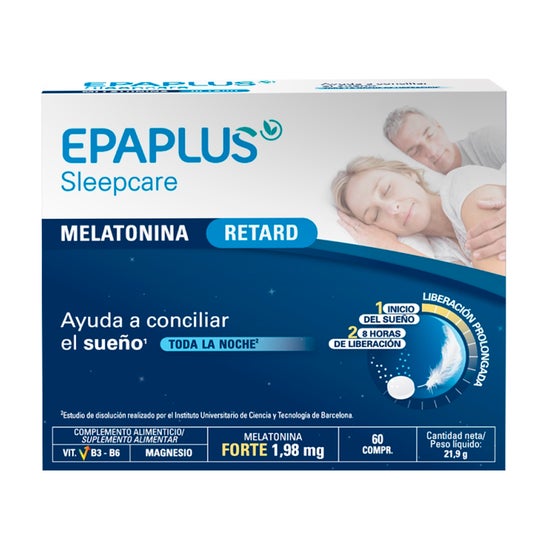 Epaplus Sleepcare Pure Melatonin Retard 60 comprimés