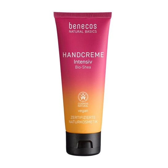 Benecos Natural Basics Crème mains intensive Bio Karité 75 ml