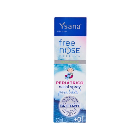 Ysana Nez libre Eau de mer isotonique pédiatrique 30ml