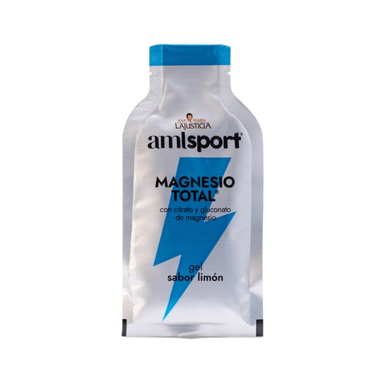 AMLSport Magnesio Total Gel Sabor Limón 12sobresx20ml