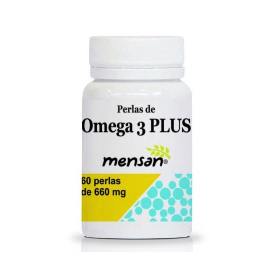 Mensan Omega 3 Plus + Dha 600mg 60 Perles
