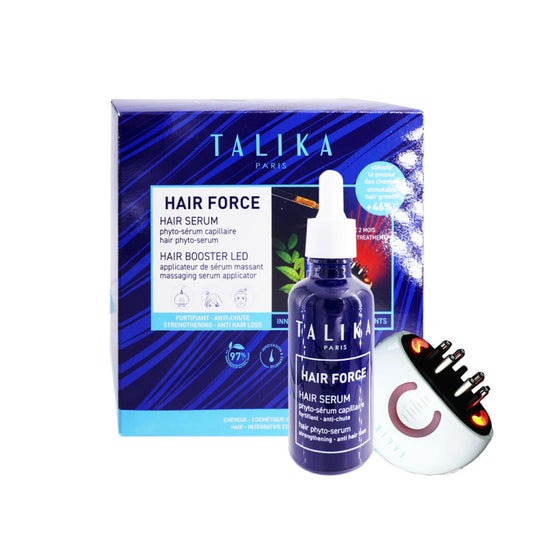 Talika Hair Force Serum + Hair Booster Led Kit