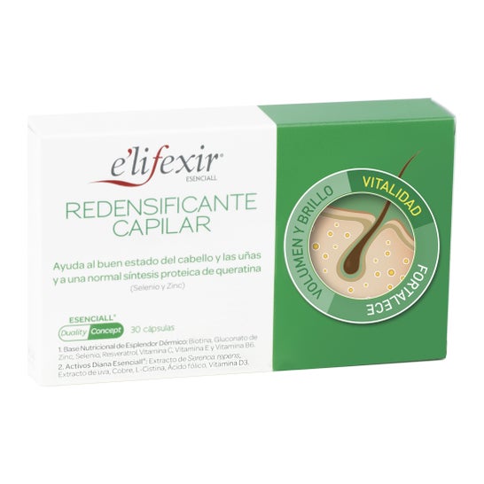 Elifexir Esenciall Redensificante Capilar 30caps