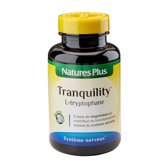 Natures Plus Tranquility L-Tryptophane 60 Comprimés