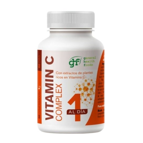 Ghf Vitamine C Complexe Naturel 1g 90comp