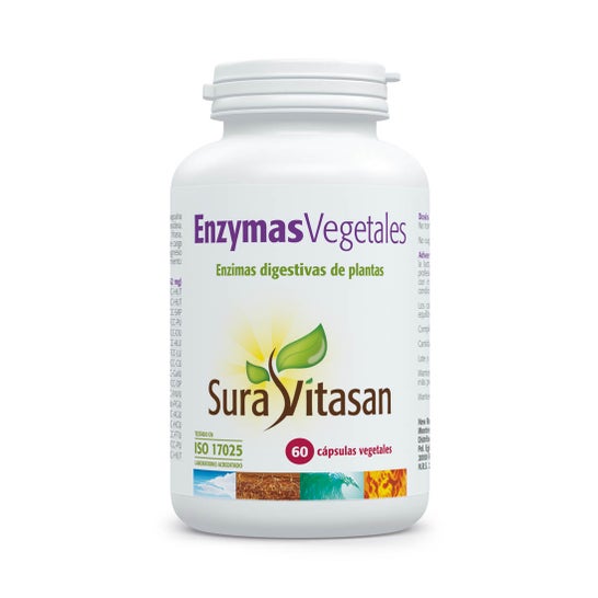 Sura Vitasan Vegetals Enzymes 60caps