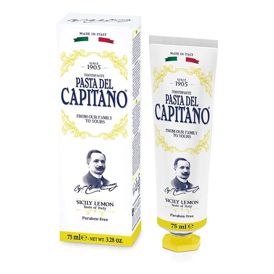 Pasta Del Capitano 1905 Dentifrice Citron Sicilien 75ml