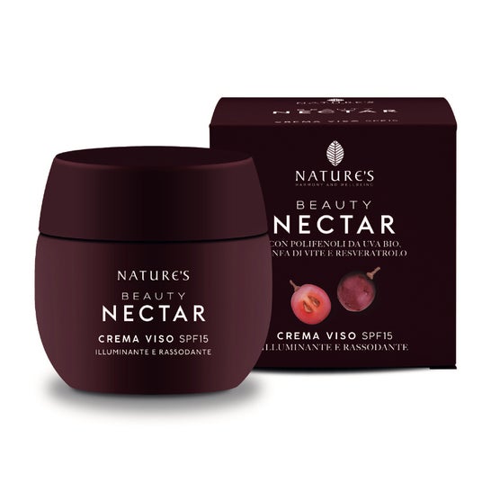 Nature's Beauty Nectar Crème Visage Illuminatrice Spf15 50ml