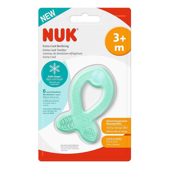 Nuk Anneau de Dentition Extra Cool +3m 1ud