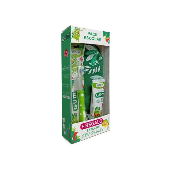 Gum Pack Scolaire Kids Avec Trousse +3 Ans