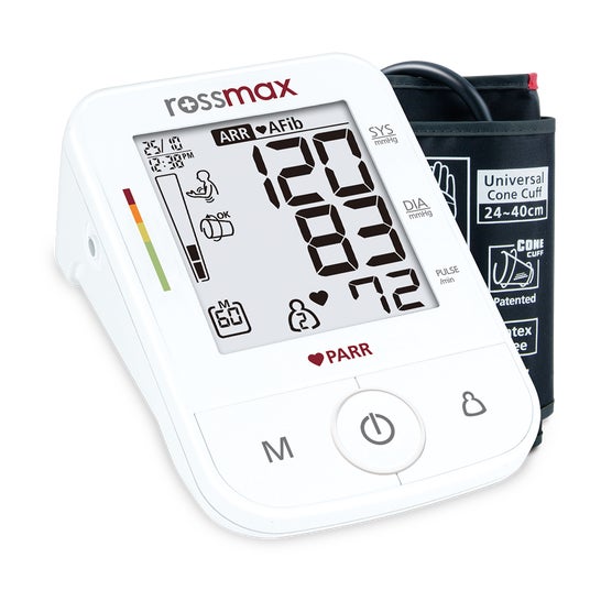 Rossmax Tensiometro Aparelho Tensão Braço PARR X5