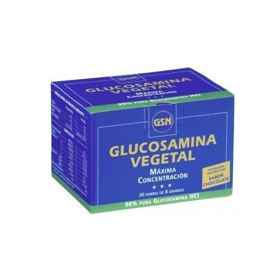 GSN Glucosamine Végétale Chocolat 30 Enveloppes